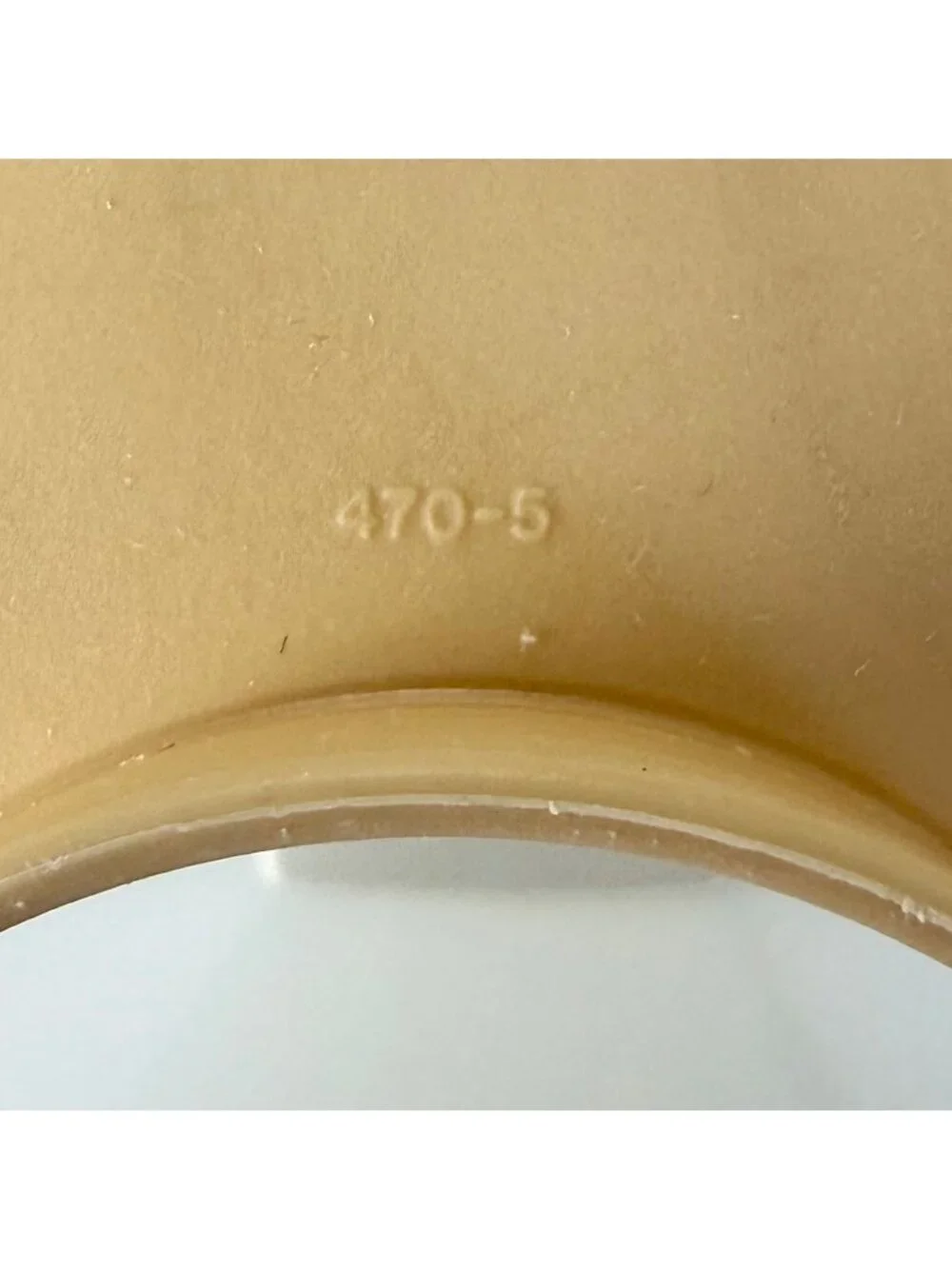 Vintage Tupperware Cereal Keeper #469 Almond Lid 407 Flip Top Seal 471
